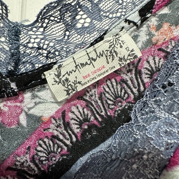 Intimately Free People Floral Stevie Printed Slip Maxi Dress Size XS EUC - Picture 5 of 6